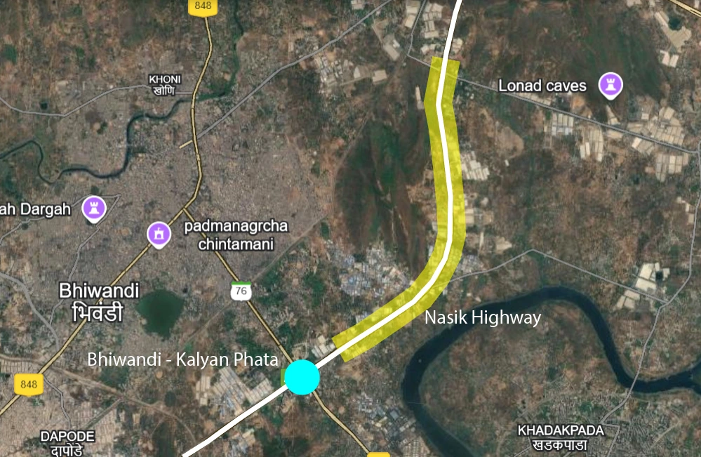 Location Map Bhiwandi